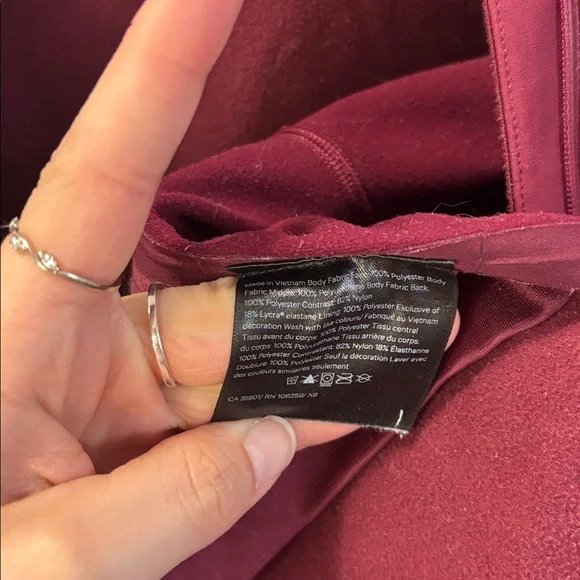 Lululemon Cross Chill Performance Jacket Deep Ruby - Picture 13 of 13